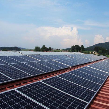 1.25MW Metal Sheet Roof Mounting System Location In Thailand